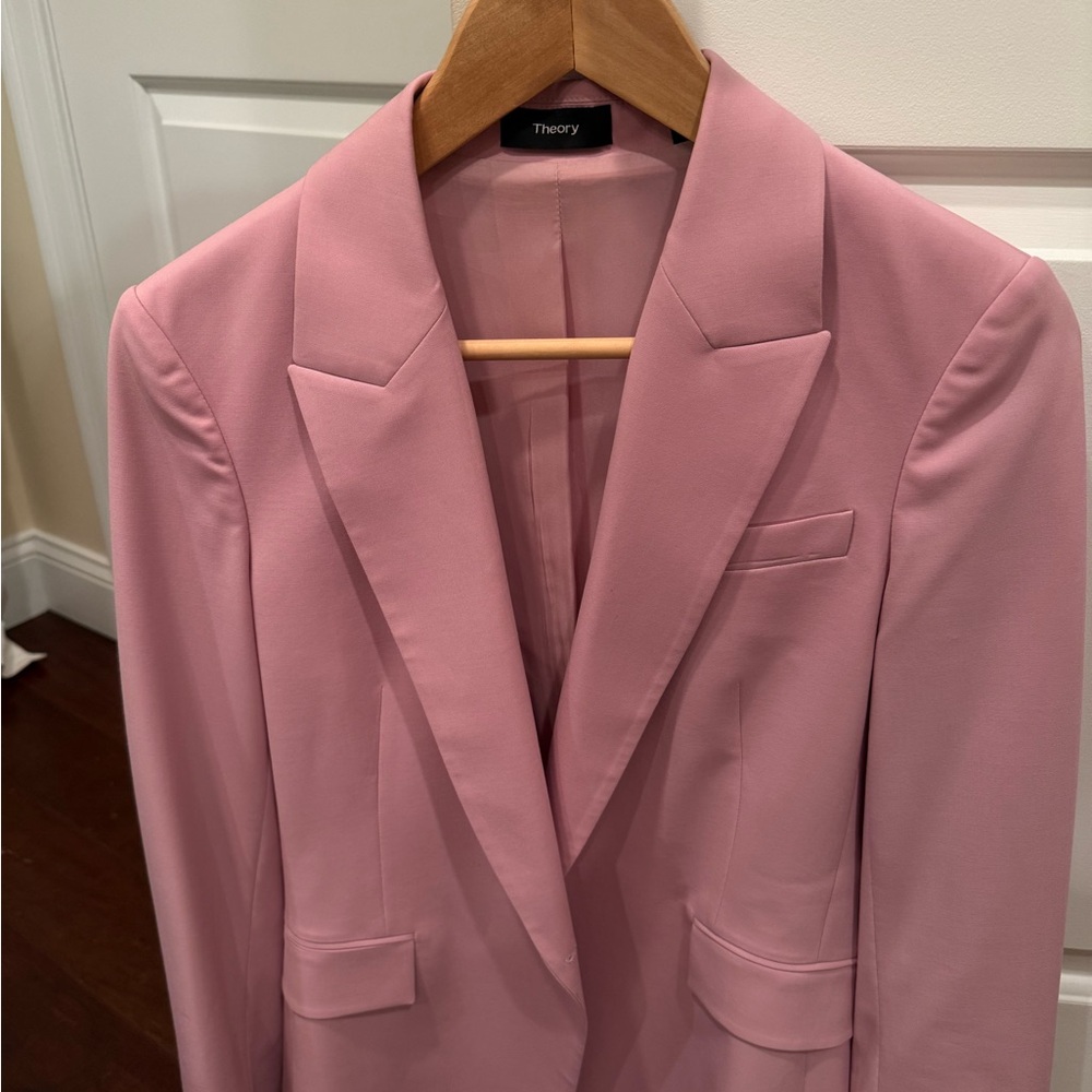Theory Pink Blazer